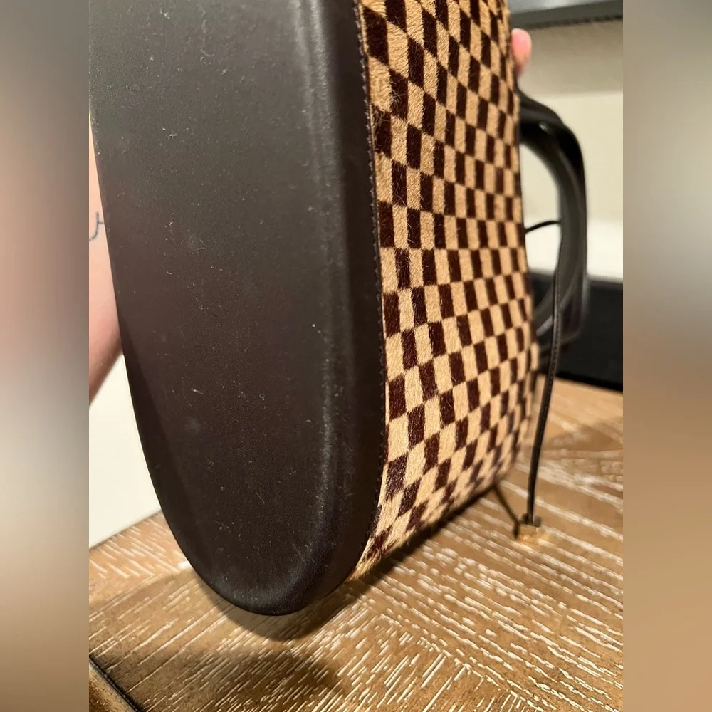 Louis Vuitton Damier Sauvage Impala Calf Hair Handbag - Picture 7 of 7